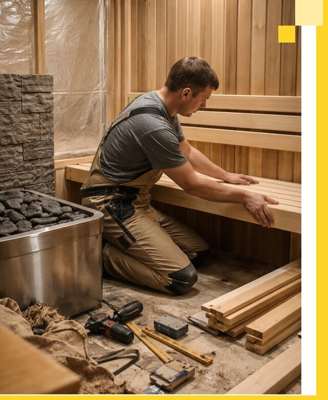 Сауны для дома под ключ с проектированием и монтажом в Кореновске