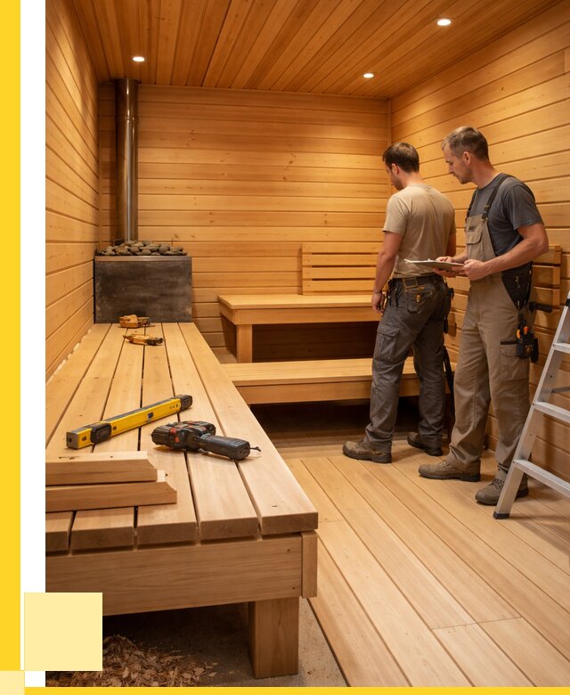 Отделка бань и саун в Кореновске по цене от 4664 р. | ЭриданКнв