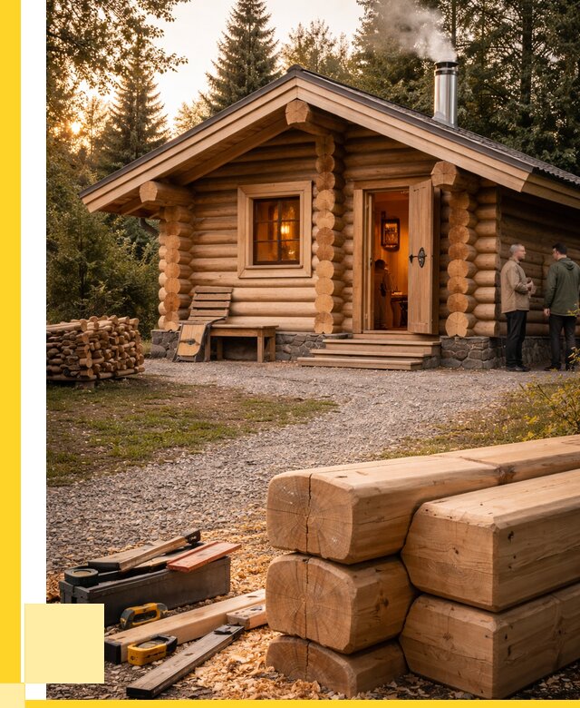 Строительство бань и комплексов в Кореновске от 466380 р.| ЭриданКнв