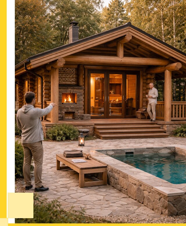 Проекты бань и хамам в Кореновске от 25910 р. | ЭриданКнв