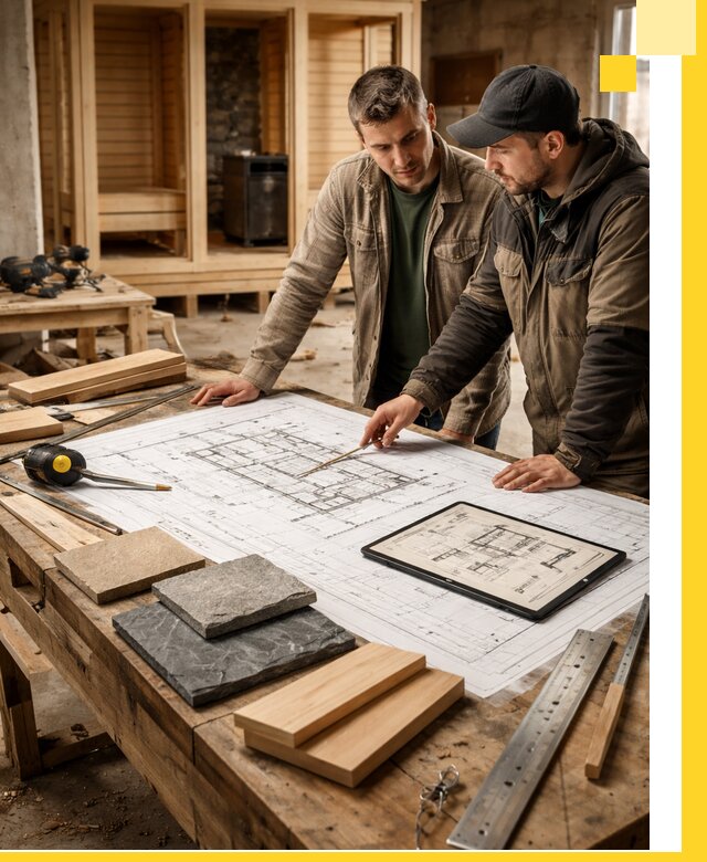 Проекты бань под ключ и планы строительства в Кореновске