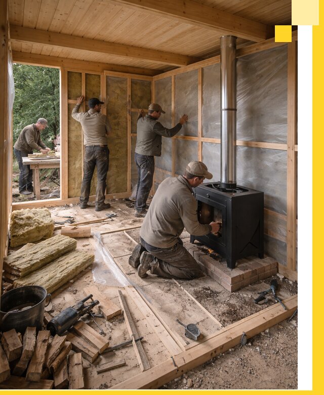 Профессиональный монтаж бань под ключ в Кореновске для дома