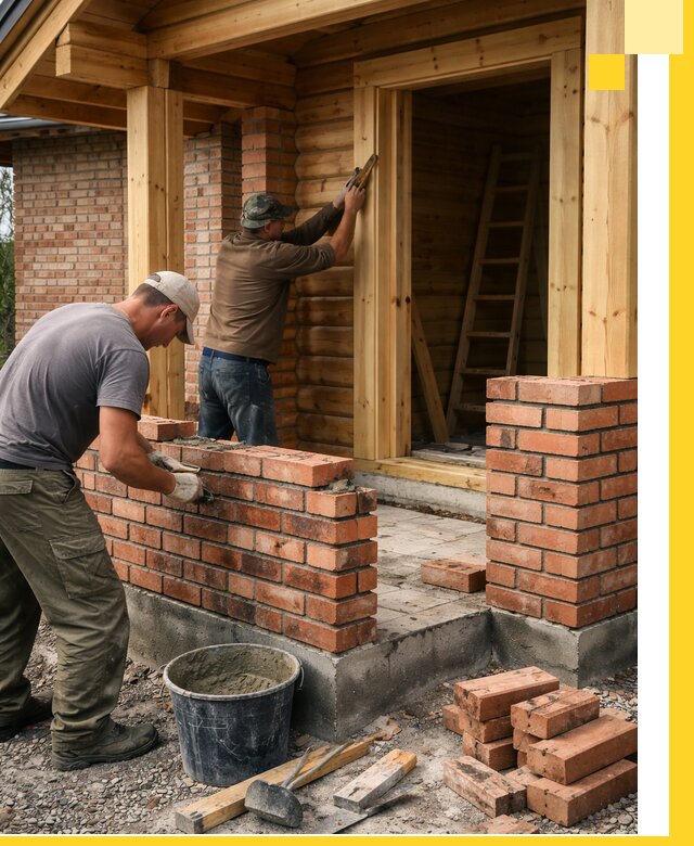 Строительство кирпичных бань под ключ в Кореновске с гарантией качества