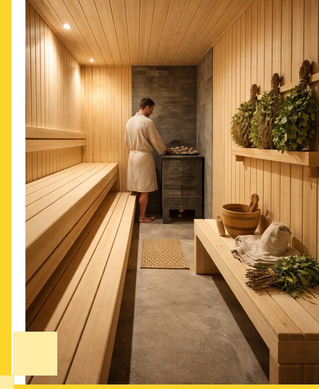 Отделка парной под ключ в Кореновске от 362740 р. | ЭриданКнв