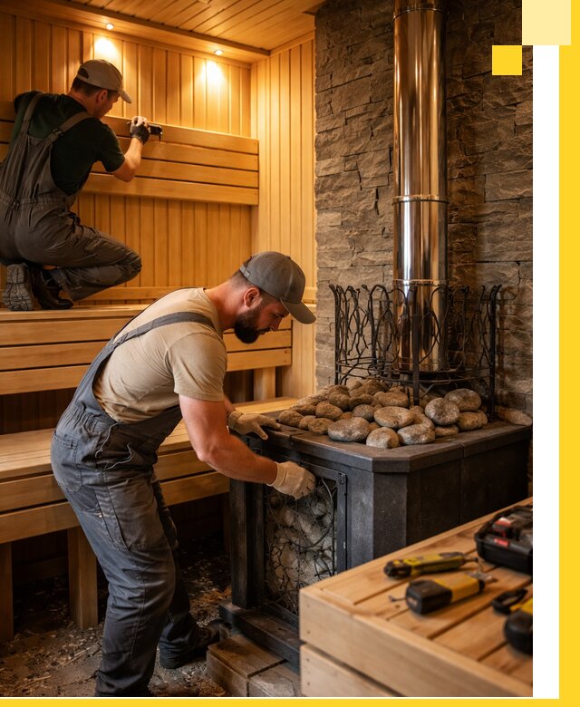 Комплексный дизайн бань, саун и зон отдыха в Кореновске