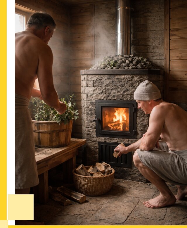 Банные печи под ключ в Кореновске от 46638 р. | ЭриданКнв кирпичная