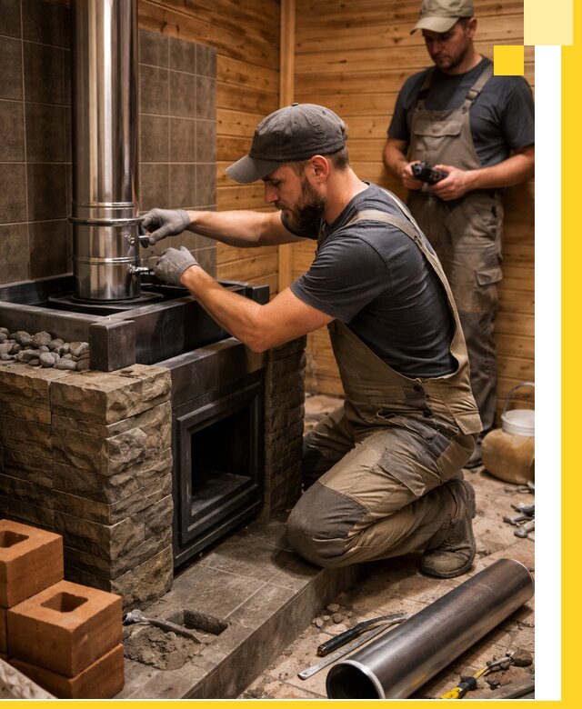 Изготовление и установка банных печей под ключ в Кореновске