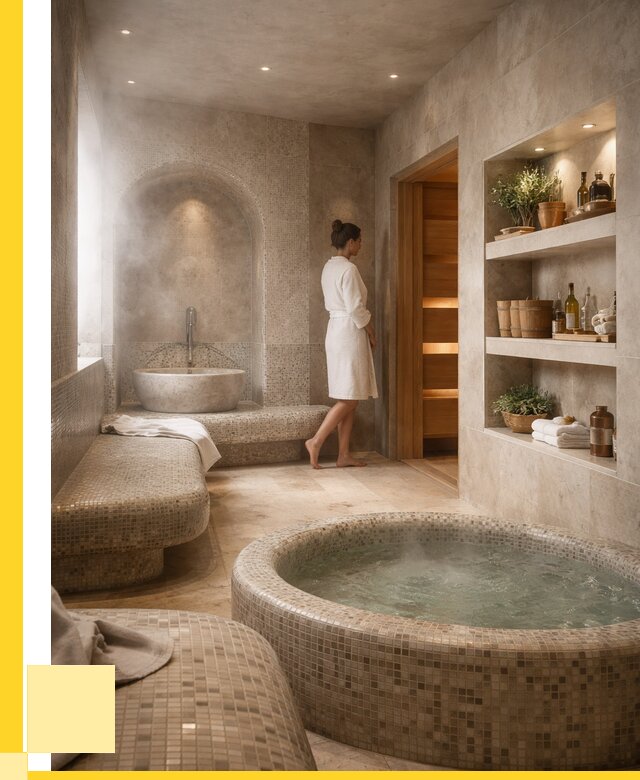 Строительство бани с хамамом в Кореновске от 777300 р. | ЭриданКнв