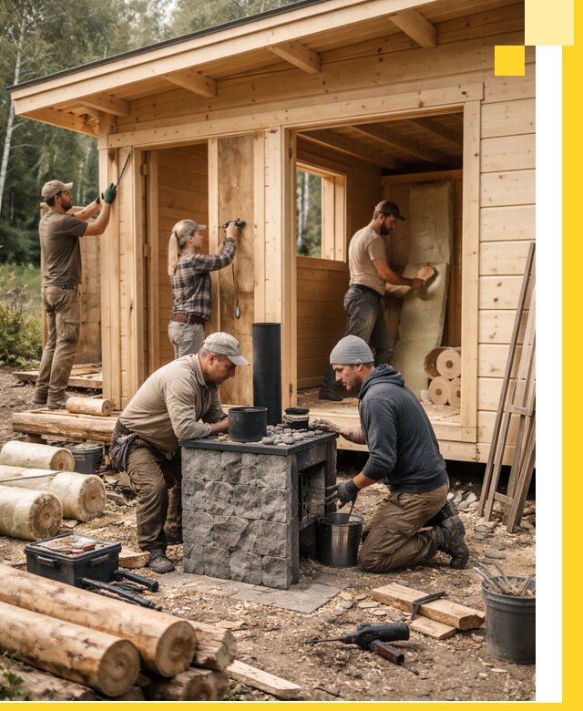 Купить баню под ключ в Кореновске строительство монтаж отделка