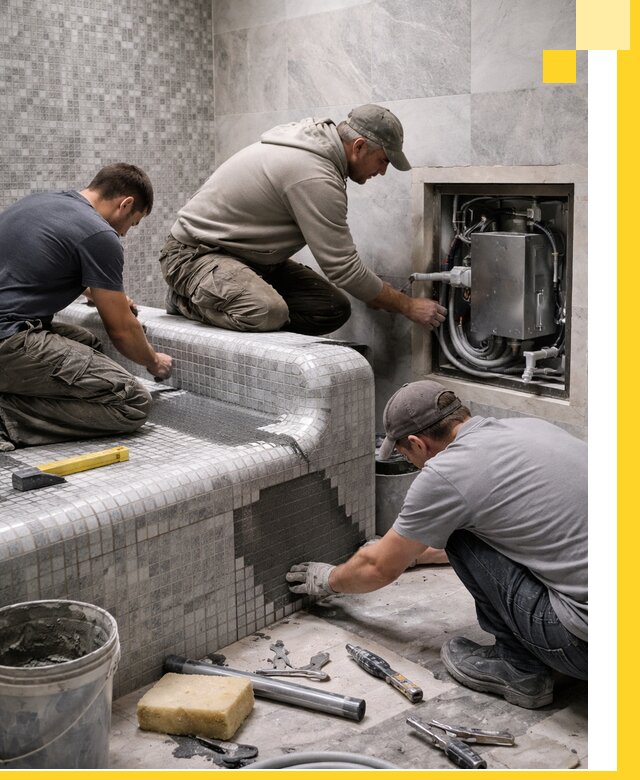 Проекты хамамов под ключ в Кореновске и дизайн и строительство