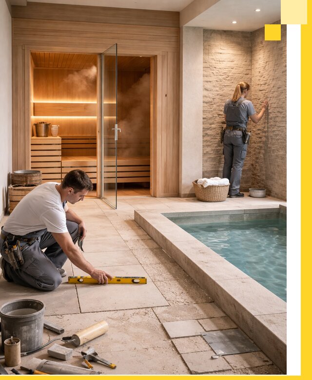 Комплексный дизайн и отделка интерьеров SPA под ключ в Кореновске